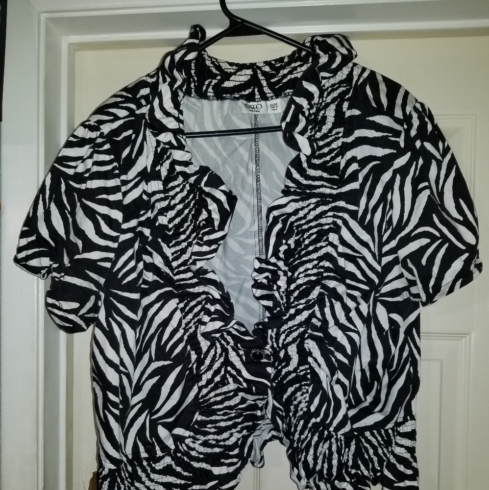 Cato Zebra print Jacket